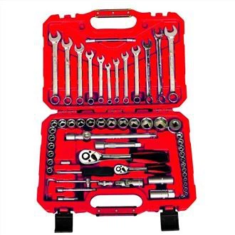 60tk 1/4'' ja 1/2'' Dr. Pistikupesa komplekt autodele