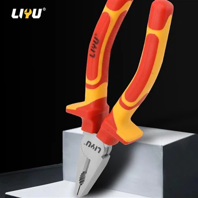 Isoleeritud traaditangid, elektriline krunt, talub pinget, 1000 V, traadi lõiketangid, 200 mm